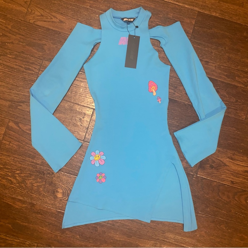Hmn Alns Blue Dress